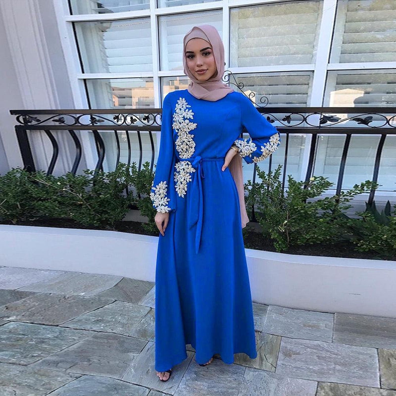 Kimono largo para mujer con hiyab
