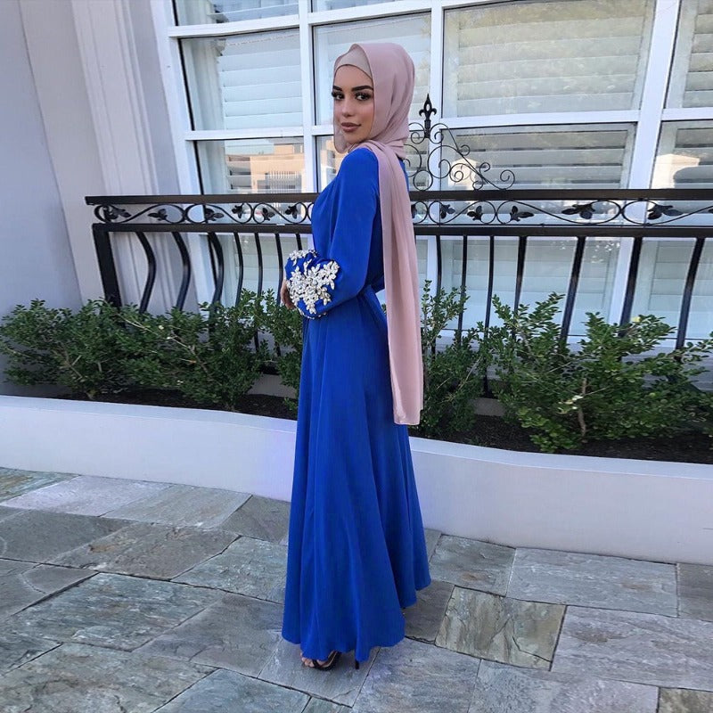 Kimono largo para mujer con hiyab